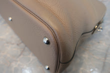 将图片加载到图库查看器，HERMES BOLIDE 35 Clemence leather Gris tourterelle T刻印 Shoulder bag 800020214
