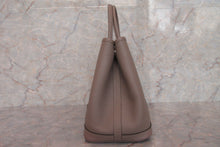 Load image into Gallery viewer, HERMES GARDEN PARTY TPM Country leather Gris asphalt A Engraving Tote bag 600110144
