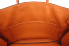 將圖片載入圖庫檢視器 HERMES／エルメス バーキン30 トゴ オレンジ □K刻印 ハンドバッグ 700060305
