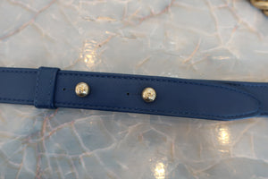 CHANEL/シャネル ボーイシャネル チェーンショルダーバッグ ラムスキン ブルー/ゴールド金具 ショルダーバッグ 700060242