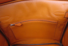 將圖片載入圖庫檢視器 HERMES／エルメス バーキン30 トゴ オレンジ □K刻印 ハンドバッグ 700060305
