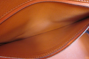 HERMES／エルメス バーキン30 トゴ オレンジ □K刻印 ハンドバッグ 700060305