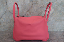Load image into Gallery viewer, HERMES LINDY 26 Evercolor leather Rose azalee A Engraving Shoulder bag 700070292
