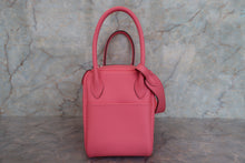 Load image into Gallery viewer, HERMES LINDY 26 Evercolor leather Rose azalee A Engraving Shoulder bag 700070292
