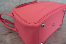 Load image into Gallery viewer, HERMES LINDY 26 Evercolor leather Rose azalee A Engraving Shoulder bag 700070292
