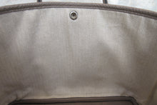 Load image into Gallery viewer, HERMES GARDEN PARTY TPM Country leather Gris asphalt A Engraving Tote bag 600110144
