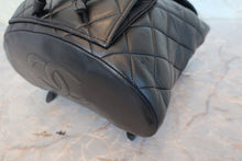 Load image into Gallery viewer, CHANEL Matelasse Chain Back pack Lambskin Black/Gold hardware Back pack 800090046
