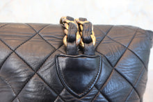 Load image into Gallery viewer, CHANEL Matelasse Chain Back pack Lambskin Black/Gold hardware Back pack 800090046
