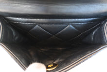Load image into Gallery viewer, CHANEL Matelasse Chain Back pack Lambskin Black/Gold hardware Back pack 800090046
