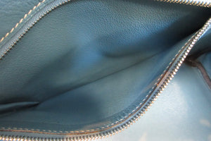 HERMES BIRKIN 25 Epsom leather Blue jean □M刻印 Hand bag 700060229