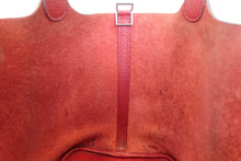 将图片加载到图库查看器，HERMES PICOTIN MM Clemence leather Rouge garance □L刻印 Hand bag 600080044
