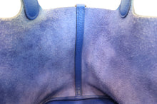 将图片加载到图库查看器，HERMES PICOTIN LOCK MM Clemence leather Blue electric C刻印 Hand bag 600050079
