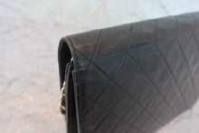 将图片加载到图库查看器，CHANEL/香奈儿 CF 按压锁 链条包 羊皮 Black/Gold hadware(黑色/金色金属) 肩背包 800060031
