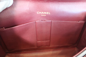CHANEL Matelasse double flap chain shoulder bag Lambskin Black/Gold hadware Shoulder bag 700100073