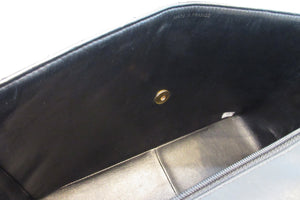 CHANEL Medium Matelasse single flap chain shoulder bag Lambskin Black/Gold hadware Shoulder bag 700090125