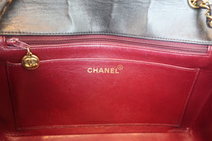 CHANEL  Diana matelasse chain shoulder bag Lambskin Black/Gold hadware Shoulder bag 700060307