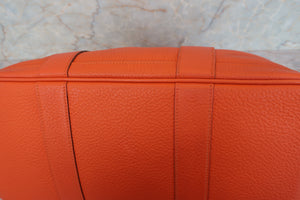 HERMES／エルメス ガーデンパーティPM ネゴンダ カプシーヌ □R刻印 トートバッグ 700050025
