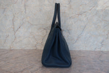 将图片加载到图库查看器，HERMES BIRKIN 30 Swift leather Blue de presse □L刻印 Hand bag 700120225
