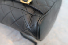 画像をギャラリービューアに読み込む, CHANEL/シャネル マトラッセチェーンリュック ラムスキン ブラック/ゴールド金具 リュック 800030124
