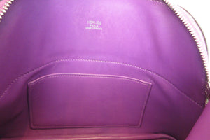 HERMES／BOLIDE 27 Epsom leather Anemone □R Engraving Shoulder bag 600120037