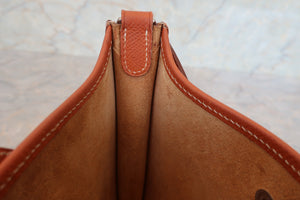 HERMES／エルメス エブリンTPM ヴォーエプソン コニャック □H刻印 ショルダーバッグ 700050037