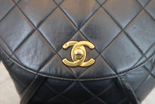 画像をギャラリービューアに読み込む, CHANEL/シャネル マトラッセチェーンリュック ラムスキン ブラック/ゴールド金具 リュック 800030124
