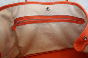 HERMES／エルメス ガーデンパーティPM ネゴンダ カプシーヌ □R刻印 トートバッグ 700050025