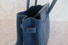 将图片加载到图库查看器，HERMES BIRKIN 30 Swift leather Blue de presse □L刻印 Hand bag 700120225
