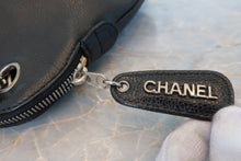 画像をギャラリービューアに読み込む, CHANEL/シャネル チェーントートバッグ キャビアスキン ブラック/シルバー金具 ショルダーバッグ 800090019
