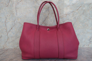 HERMES／エルメス ガーデンパーティPM ネゴンダ トスカ □R刻印 トートバッグ 700030245