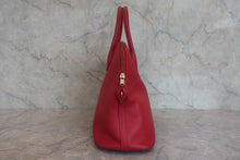 将图片加载到图库查看器，HERMES BOLIDE 35 Graine Couchevel leather Rouge vif 〇W刻印 Shoulder bag 800010222
