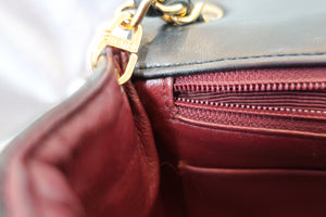 CHANEL Mini Matelasse single flap chain shoulder bag Lambskin Black/Gold hadware Shoulder bag 700100082