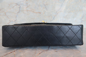 CHANEL/シャネル パリ限定マトラッセダブルフラップチェーンショルダーバッグ ラムスキン ブラック/ゴールド金具 ショルダーバッグ 700070309