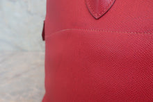 将图片加载到图库查看器，HERMES BOLIDE 35 Graine Couchevel leather Rouge vif 〇W刻印 Shoulder bag 800010222
