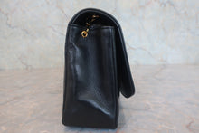 Load image into Gallery viewer, CHANEL  Diana matelasse chain shoulder bag Lambskin Black/Gold hadware Shoulder bag 800030130

