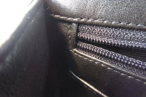 CHANEL Medium Matelasse single flap chain shoulder bag Lambskin Black/Gold hadware Shoulder bag 700090123