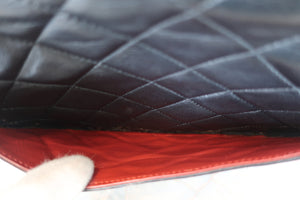 CHANEL/シャネル パリ限定マトラッセダブルフラップチェーンショルダーバッグ ラムスキン ブラック/ゴールド金具 ショルダーバッグ 700070309
