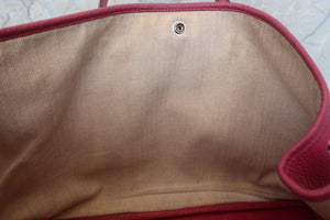 HERMES／エルメス ガーデンパーティPM ネゴンダ トスカ □R刻印 トートバッグ 700030245