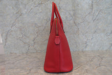 Load image into Gallery viewer, HERMES BOLIDE 35 Graine Couchevel leather Rouge vif 〇U Engraving Shoulder bag 600120003
