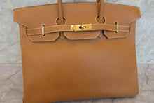 画像をギャラリービューアに読み込む, HERMES／エルメス バーキン35 アルデンヌ ナチュラル 〇Y刻印 ハンドバッグ 700060259
