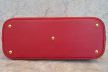 Load image into Gallery viewer, HERMES BOLIDE 35 Graine Couchevel leather Rouge vif 〇U Engraving Shoulder bag 600120003
