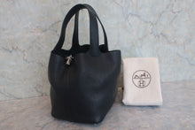 画像をギャラリービューアに読み込む, HERMES／エルメス ピコタンロックＭＭ トリヨンクレマンス ブラック X刻印 ハンドバッグ 800020065
