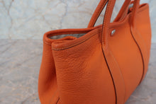 画像をギャラリービューアに読み込む, HERMES／エルメス ガーデンパーティTPM ネゴンダ オレンジ □M刻印 トートバッグ 700040028
