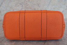 画像をギャラリービューアに読み込む, HERMES／エルメス ガーデンパーティTPM ネゴンダ オレンジ □M刻印 トートバッグ 700040028
