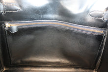 将图片加载到图库查看器，HERMES KELLY 28 Box carf leather Black  〇M刻印 Hand bag 700060301
