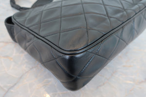 CHANEL/シャネル マトラッセフリンジショルダーバッグ ラムスキン ブラック/ゴールド金具 ショルダーバッグ 700070306