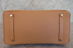 HERMES／エルメス バーキン35 クシュベル ナチュラル □B刻印 ハンドバッグ 700070191