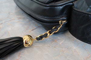 CHANEL/シャネル マトラッセフリンジショルダーバッグ ラムスキン ブラック/ゴールド金具 ショルダーバッグ 700070306