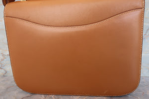 HERMES／エルメス コンスタンス24 ボックスカーフ ナチュラル 〇I刻印 ショルダーバッグ 700090049