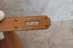HERMES／エルメス バーキン35 クシュベル ナチュラル □B刻印 ハンドバッグ 700070191